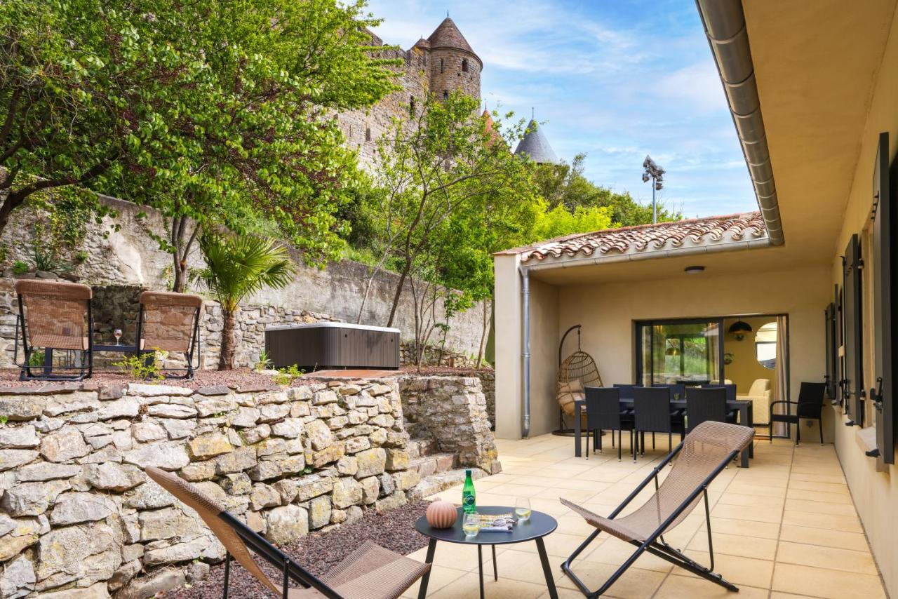Maison Therese By Panorama Locations - Spa Privatif 카르카손 외부 사진