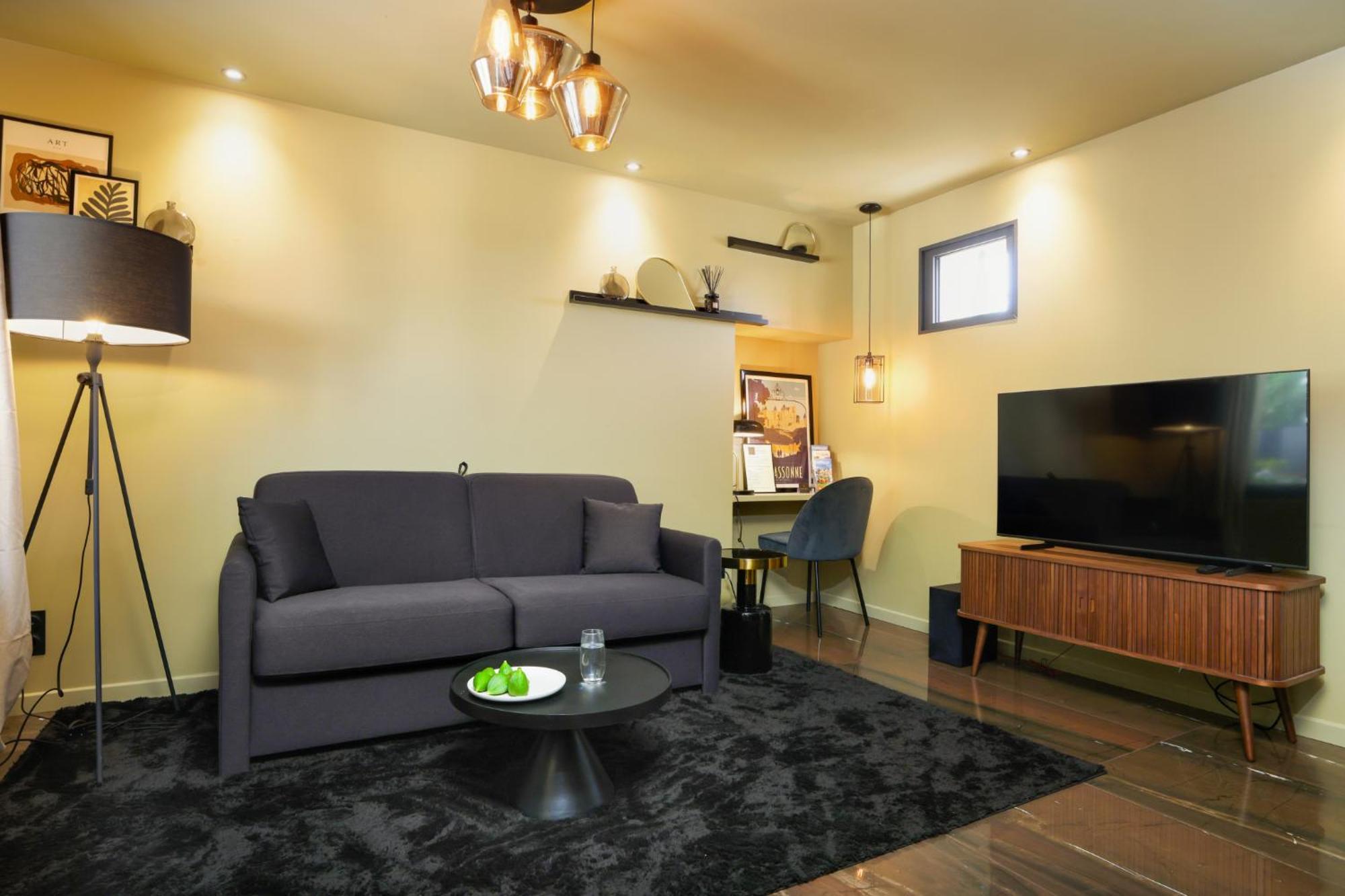 Maison Therese By Panorama Locations - Spa Privatif 카르카손 객실 사진