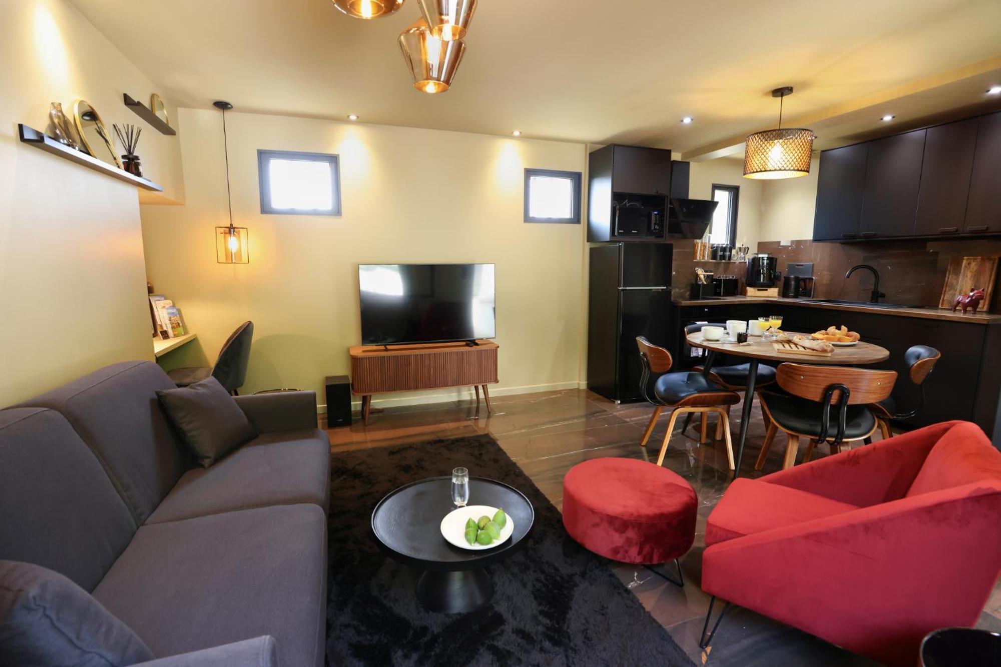 Maison Therese By Panorama Locations - Spa Privatif 카르카손 객실 사진