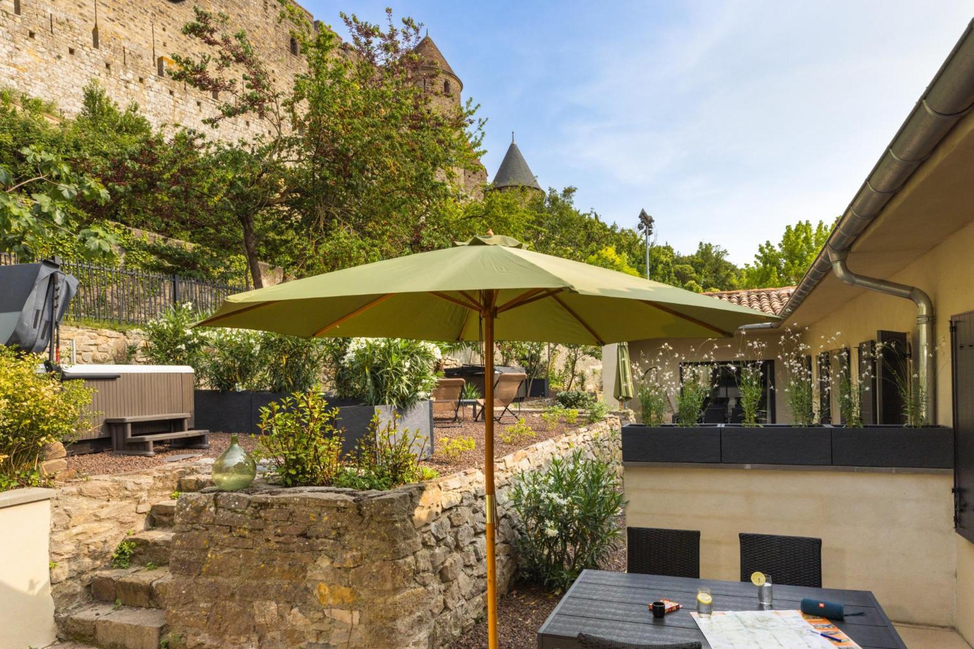 Maison Therese By Panorama Locations - Spa Privatif 카르카손 객실 사진